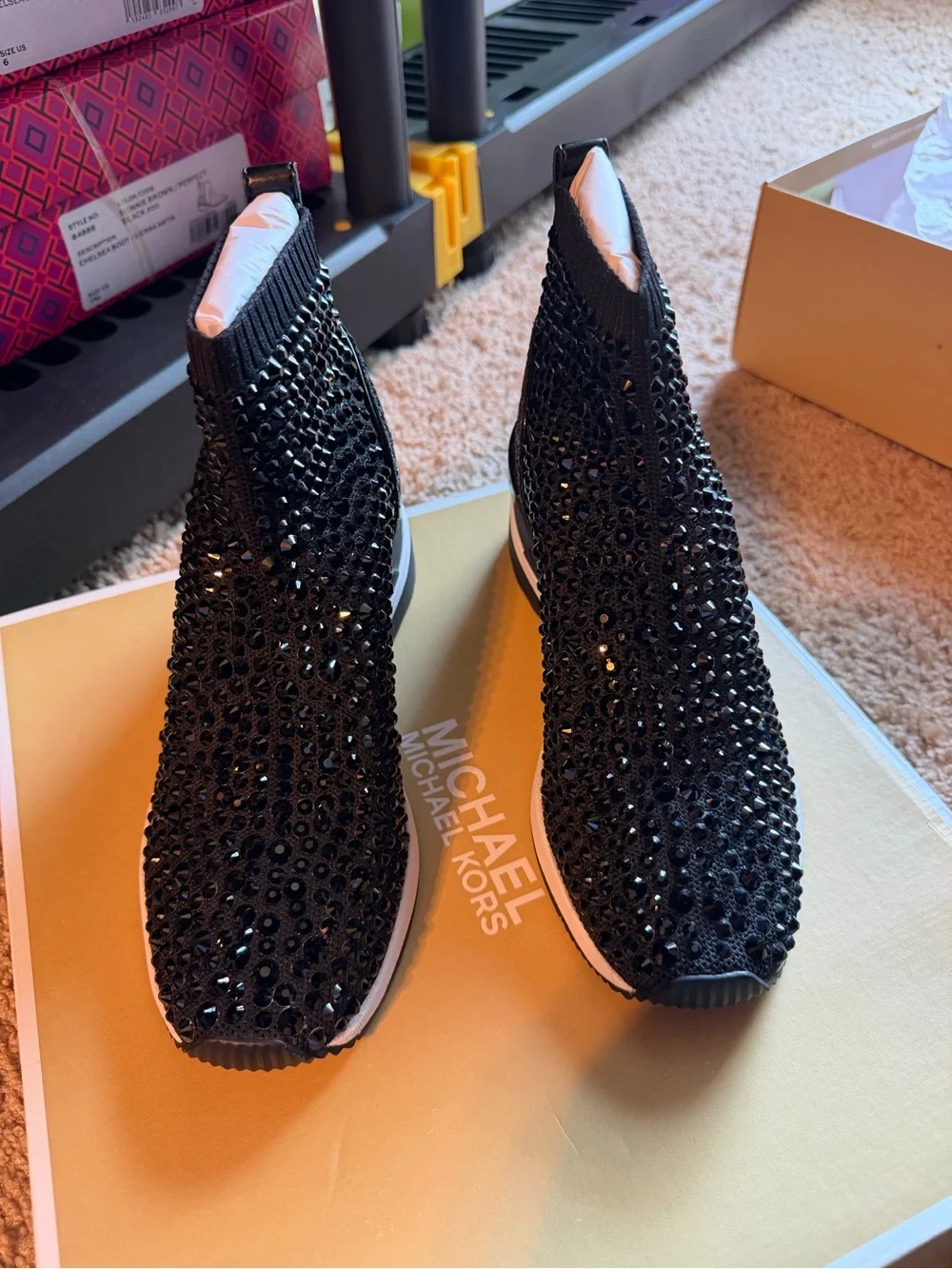 Michael Kors Skyler Bootie Sock Sneakers